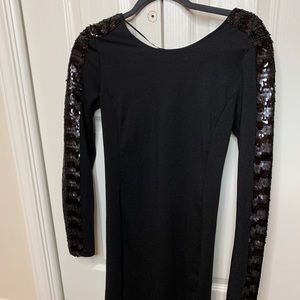 Armani Exchange Long Sleeve Dress- holiday dress